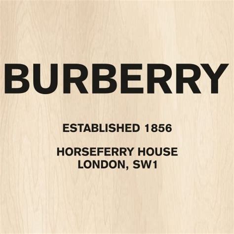 thomas burberry logo t shirt|when was Burberry founded.